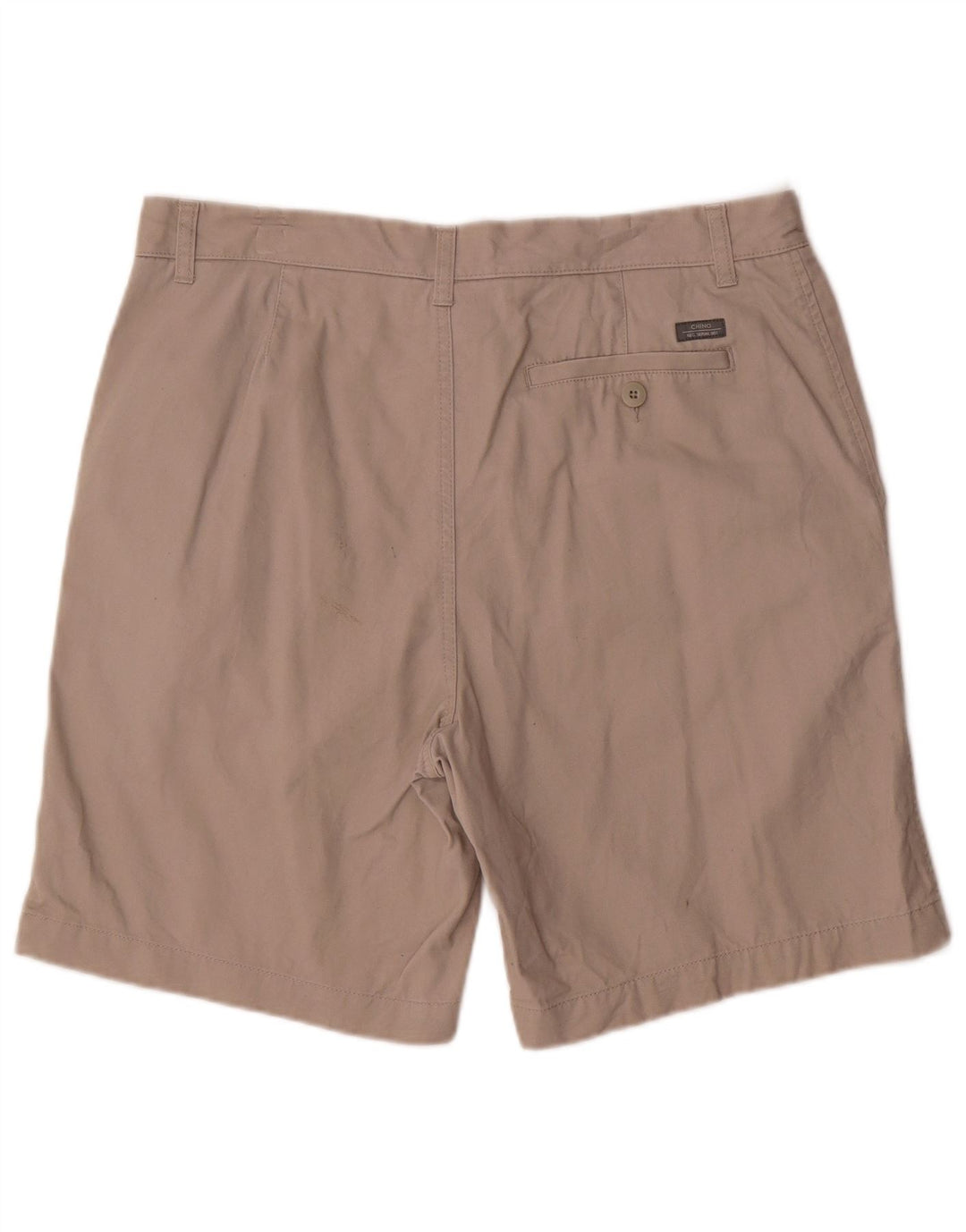 Marks & Spencer Mens Chino Shorts W36 Large Beige