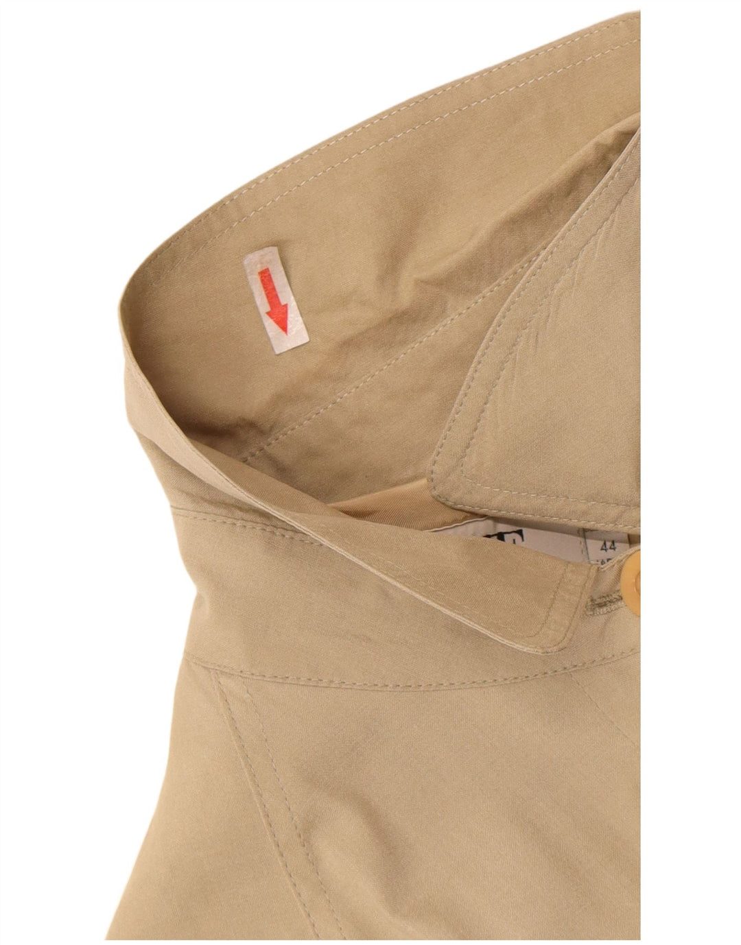 Belfe & Belfe Womens Loose Fit Overcoat IT 44 Medium Beige