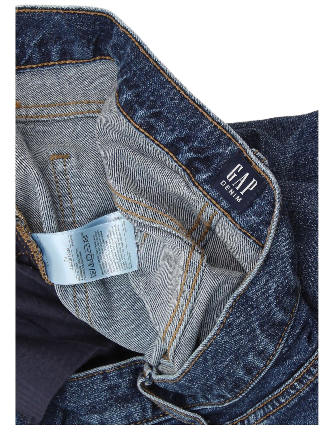 GAP Mens Slim Jeans  W28 L29 Blue Cotton