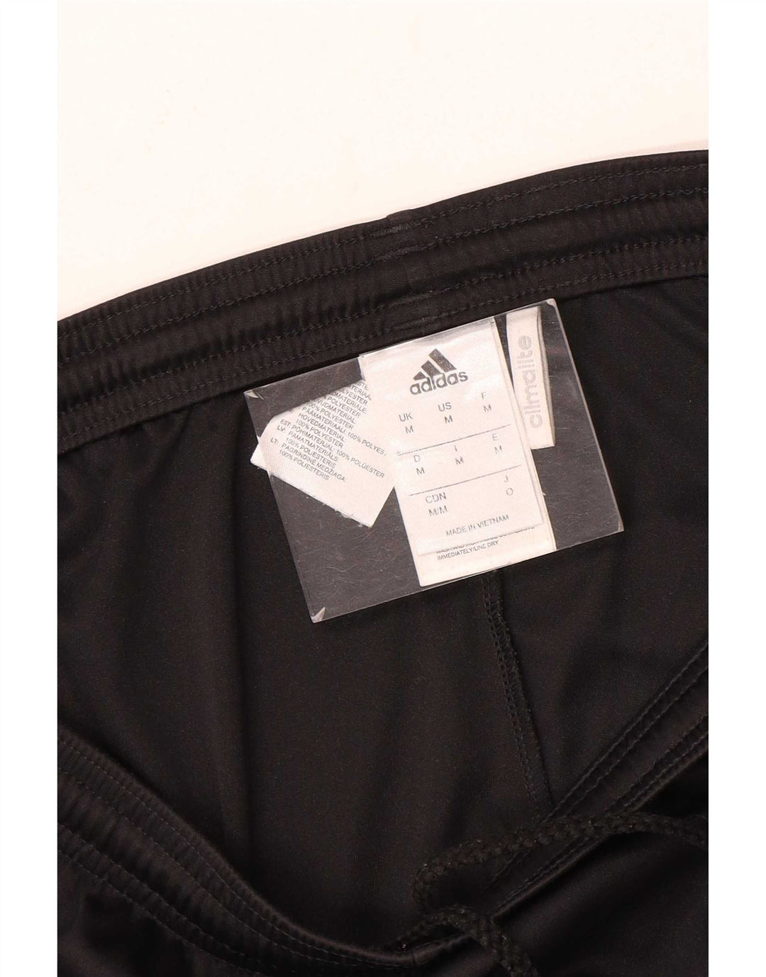 Adidas Mens Climalite Sport Shorts Medium Black Geometric Polyester