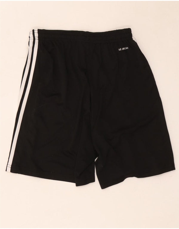 Adidas Mens Aeroready sport rövidnadrág közepes fekete poliészter