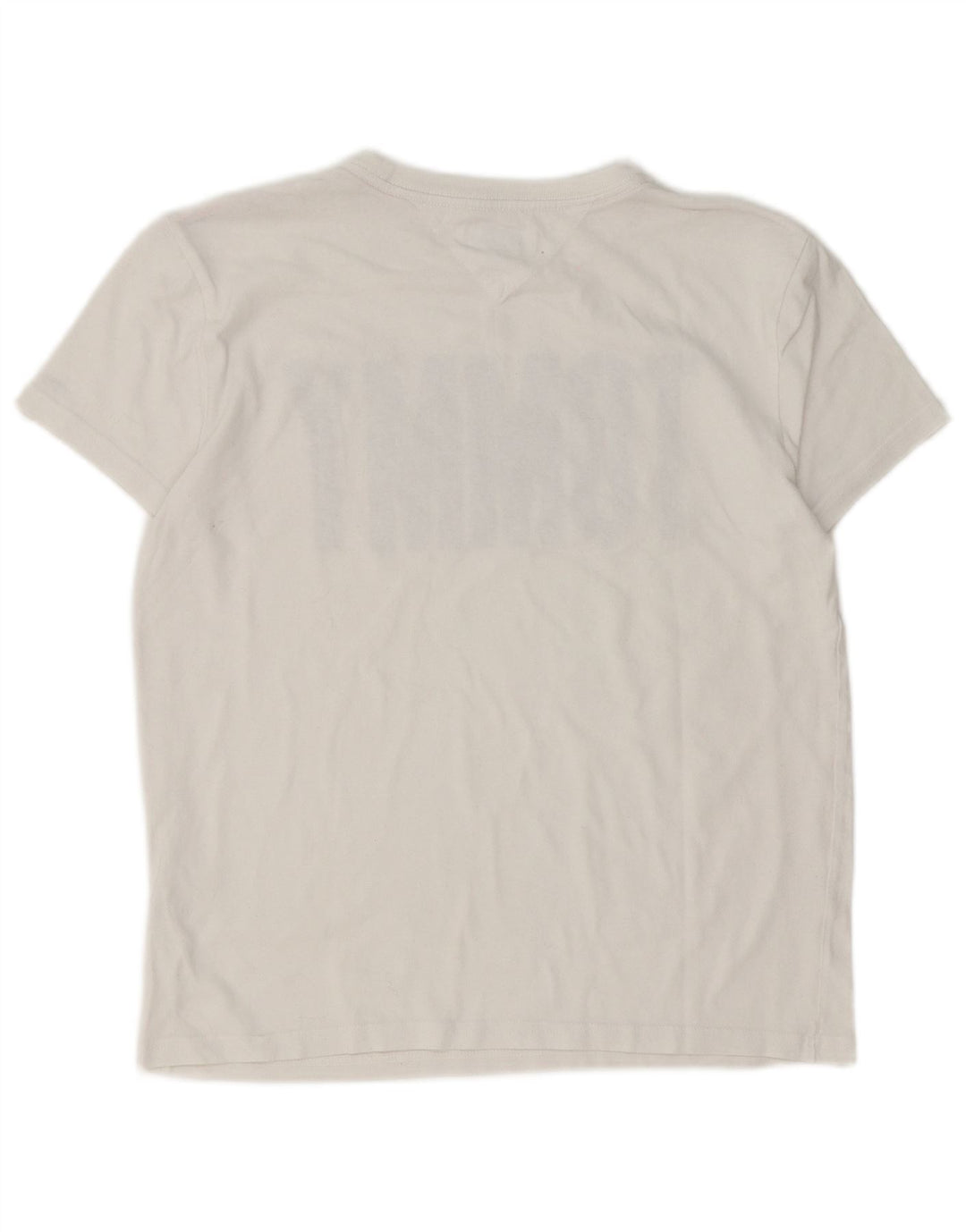 Tommy Hilfiger Mens Graphic T-Shirt Top Medium White