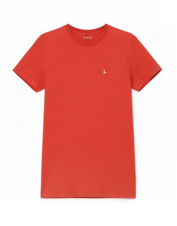 Jack Wills Herren-T-Shirt mit klassischer Passform, XS, Rot