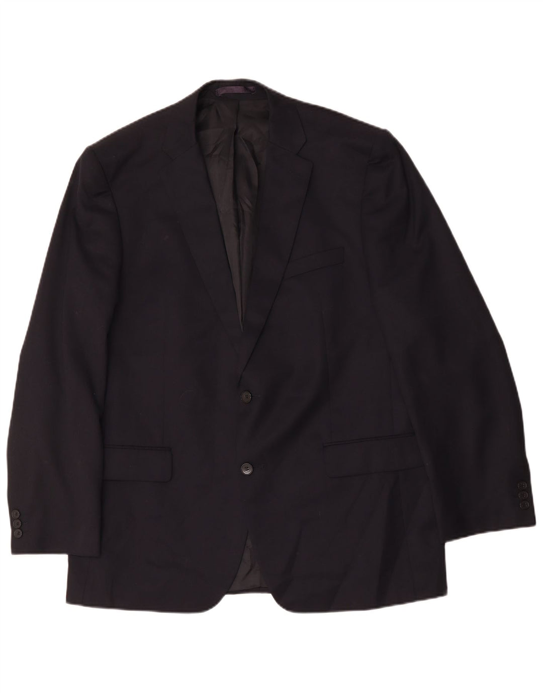 Marks & Spencer Herre lang 2-knaps blazerjakke UK 44 XL Navy Blue