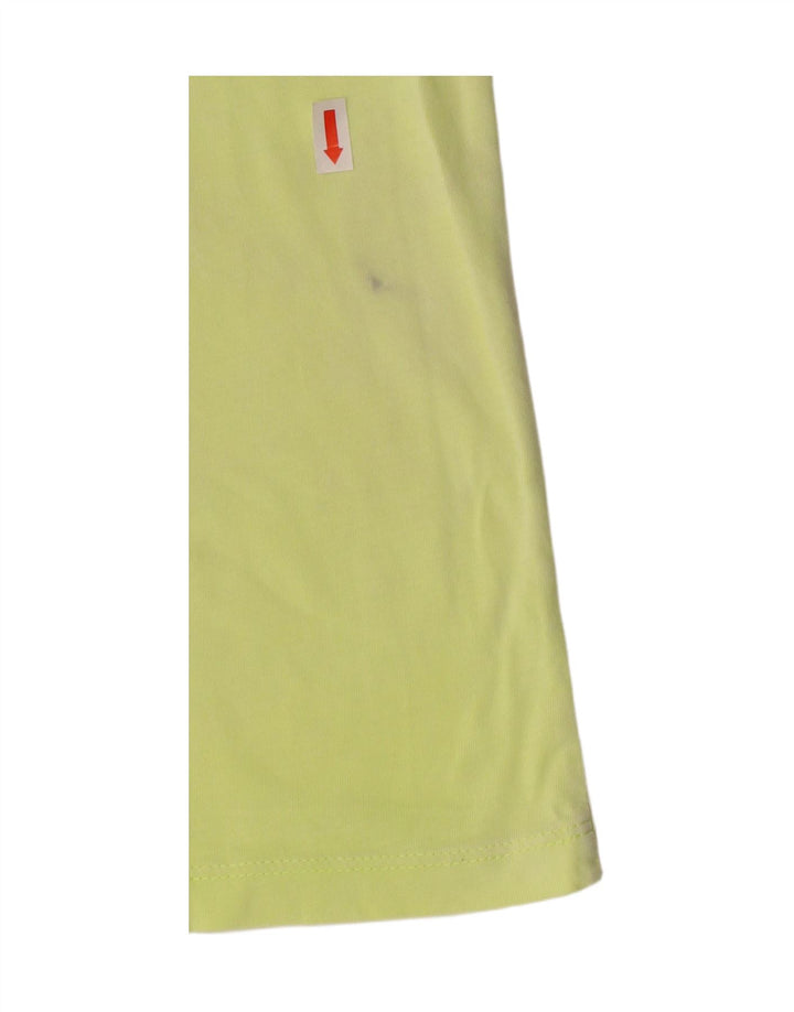 CARRERA Mens Graphic T-Shirt Top Small Yellow