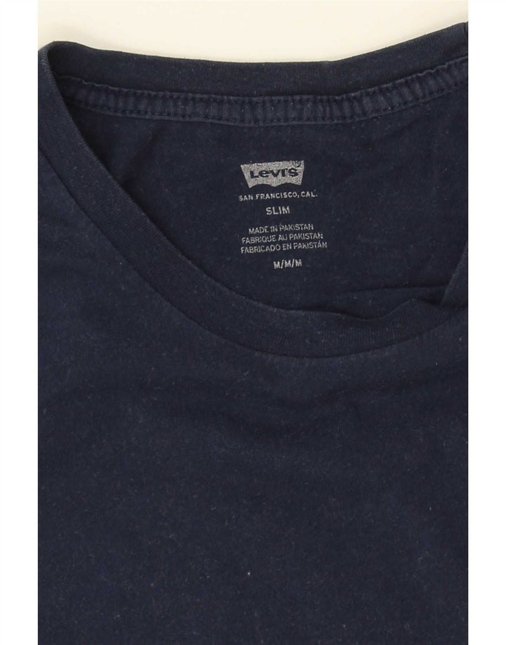 Levi's Tee-Shirt Slim Fit Homme Bleu Marine Moyen