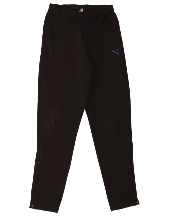 Puma Boys Tracksuit Trousers 15-16 Years  Black Polyester