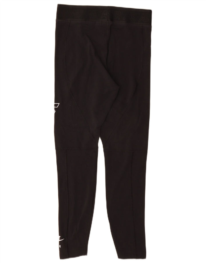 Leggings grafici da donna Nike UK 12 cotone medio nero