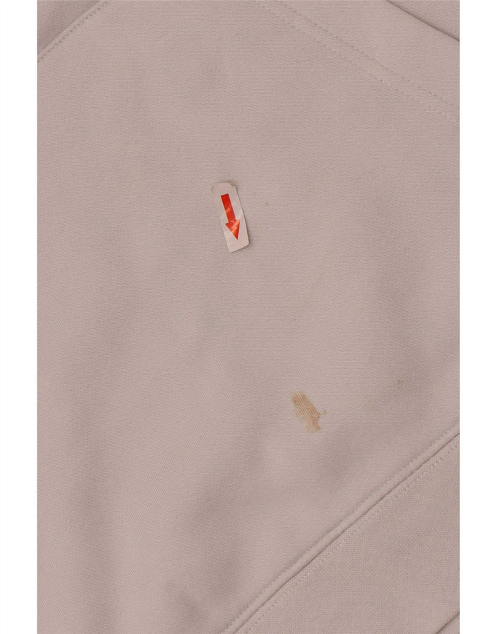 Męski sweter z kapturem Nike, duży, szary, bawełniany