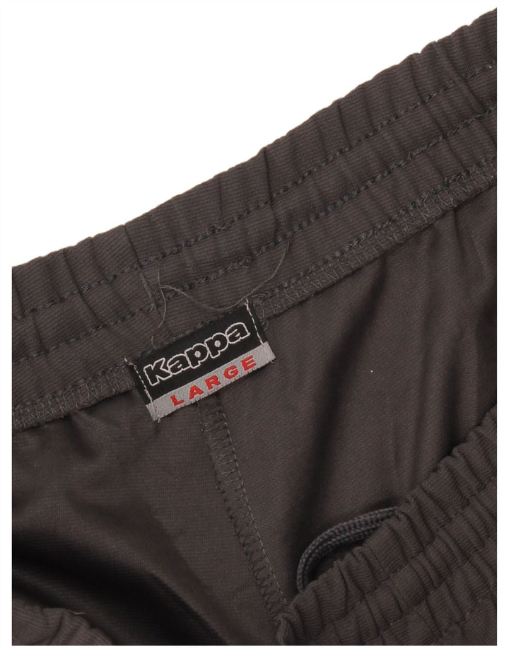 KAPPA Mens Tracksuit Trousers Large  Grey