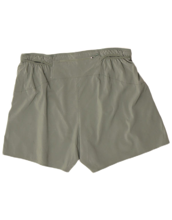 Patagonia Short de sport pour femme UK 14 Large Kaki Polyester