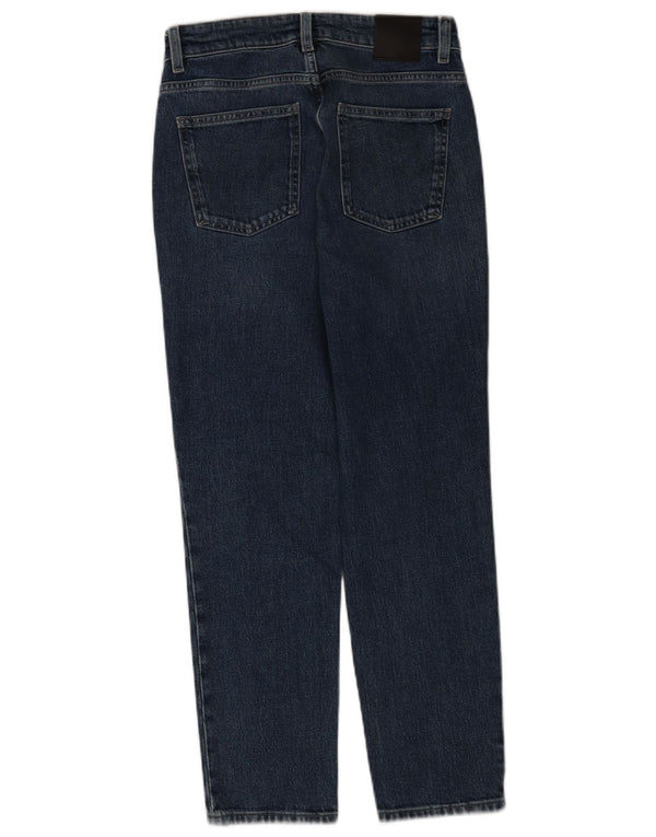 Massimo Dutti Womens Straight Jeans EU 36 XS W26 L26 Blue Cotton