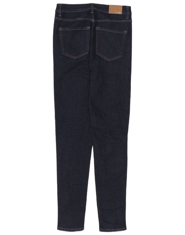 Женские джинсы скинни Marks & Spencer Ivy UK 8, маленькие W26 L28, темно-синие