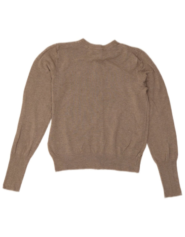 Marks & Spencer női Crop kardigán pulóver UK 6 XS szürke viszkóz