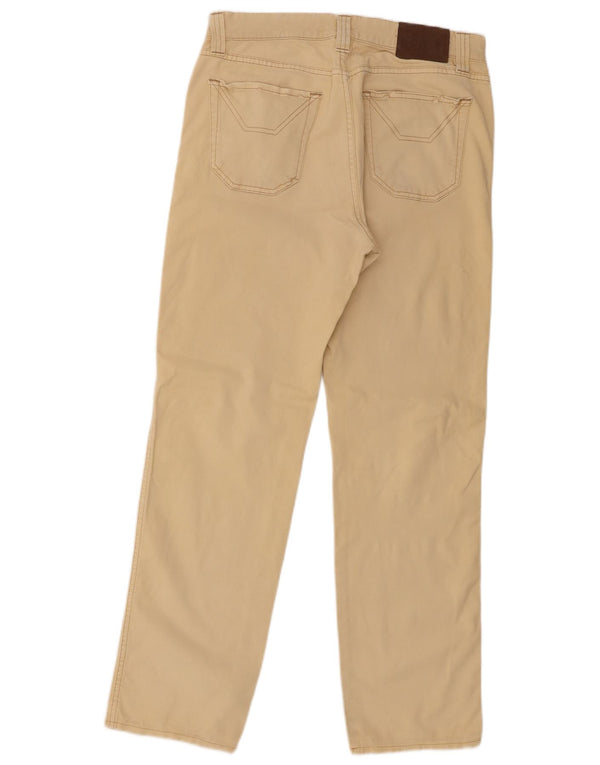 Pantaloni casual dritti da uomo Jeckerson W32 L30 in cotone beige