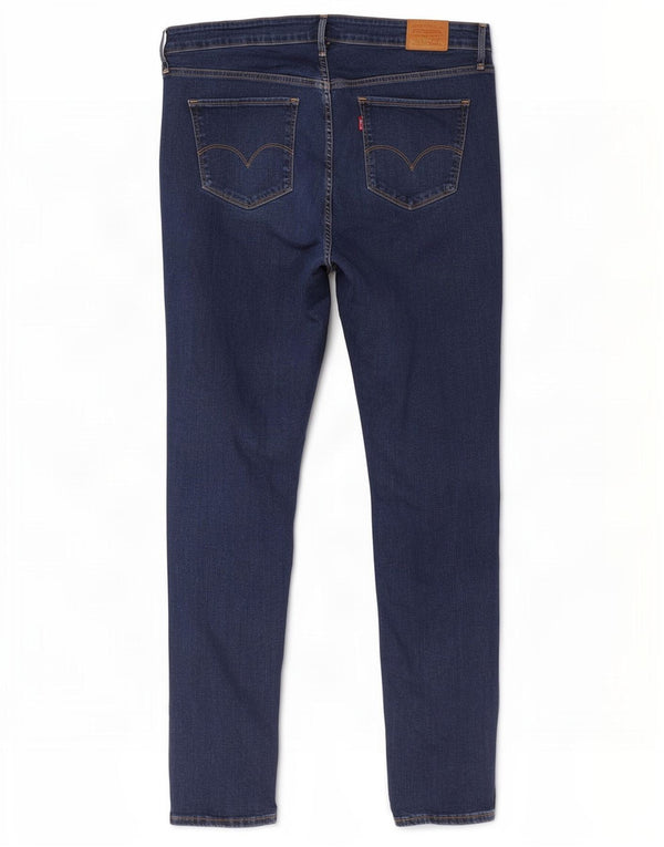 Levi's Womens Shaping Skinny Jeans UK 20 2XL W40 L30 Azul Algodão