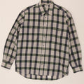 Maurizio Baldassari Mens Shirt Size 41 16 Large Multicoloured Check Cotton