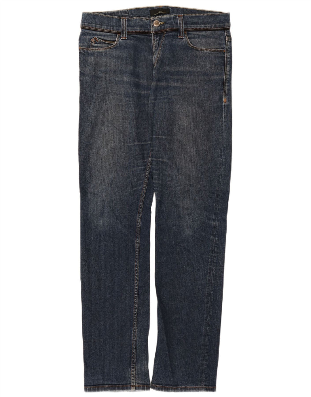 Zara Mens Straight Jeans EU 42 Large W32 L32 Blue