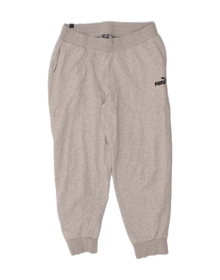 PUMA Womens Tracksuit Trousers Joggers UK 14 Large  Grey Vintage Puma and Second-Hand Puma from Messina Hembry 
