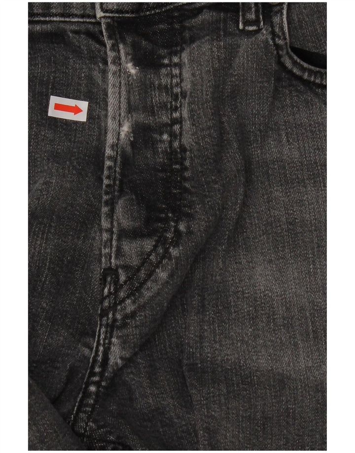 DIESEL Herre D-Luster Slim Jeans W32 L32 Grå Bomuld