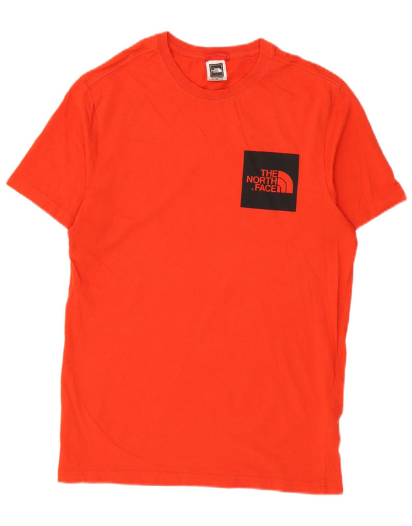 The North Face Mens T-Shirt Top Small Red Cotton