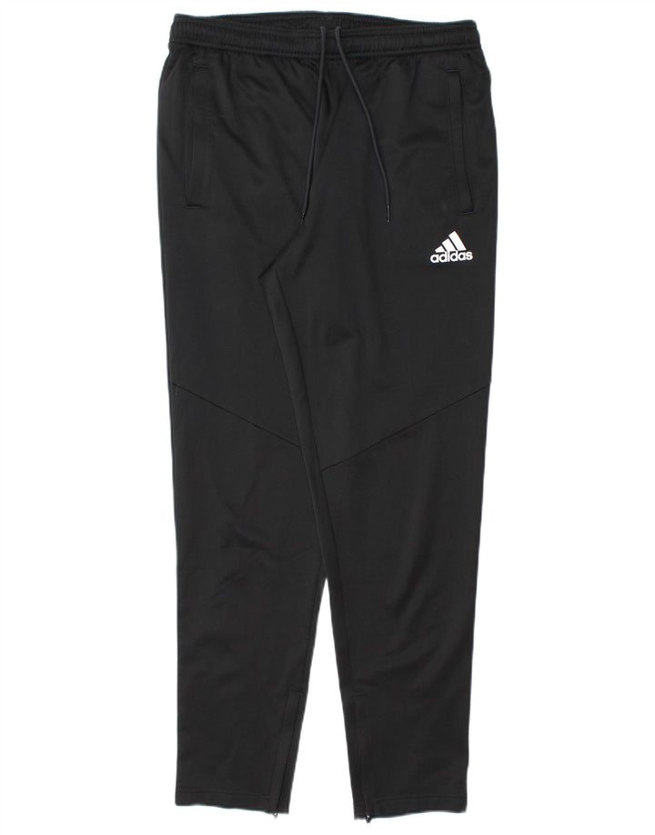 Ανδρική αθλητική φόρμα Adidas, μεσαίο μαύρο πολυεστέρα
