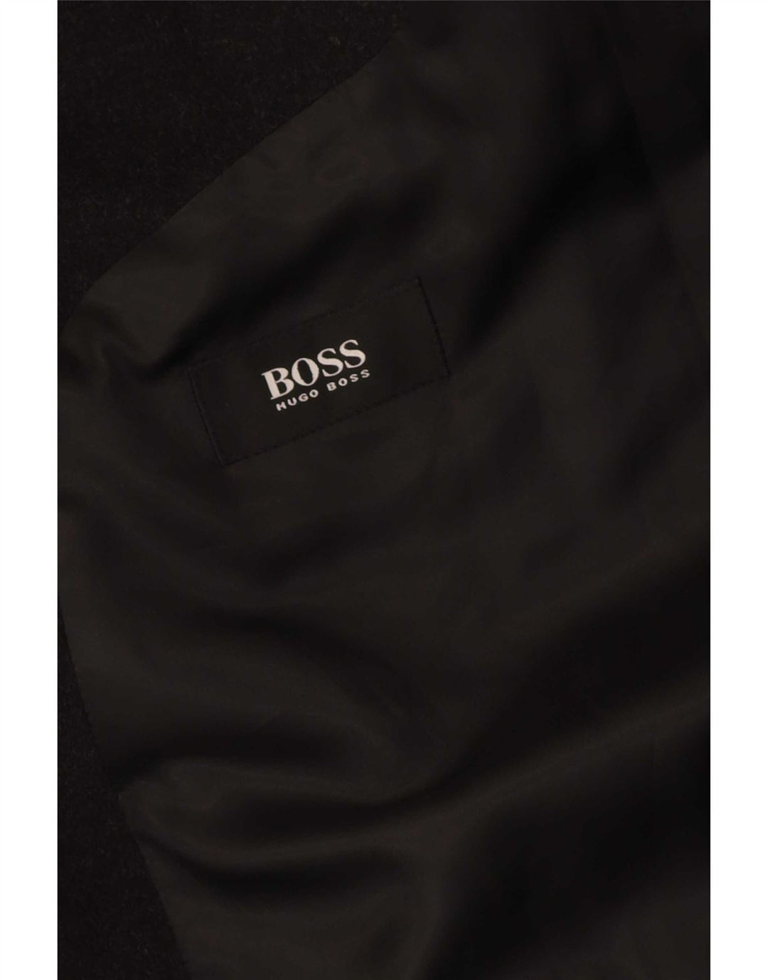 Hugo Boss Mens Overcoat UK 40 Large Grey