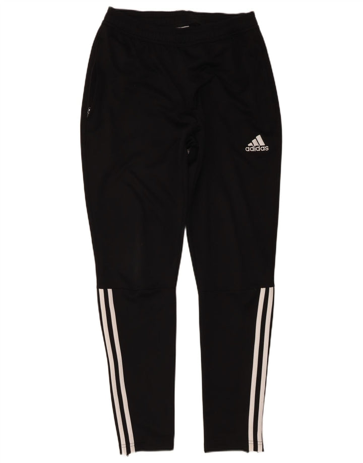 Pantaloni de trening Adidas Climacool pentru bărbați, poliester negru mic