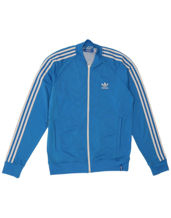 Ανδρική φόρμα γυμναστικής Adidas Top Jacket IT 50 Medium Blue Nylon