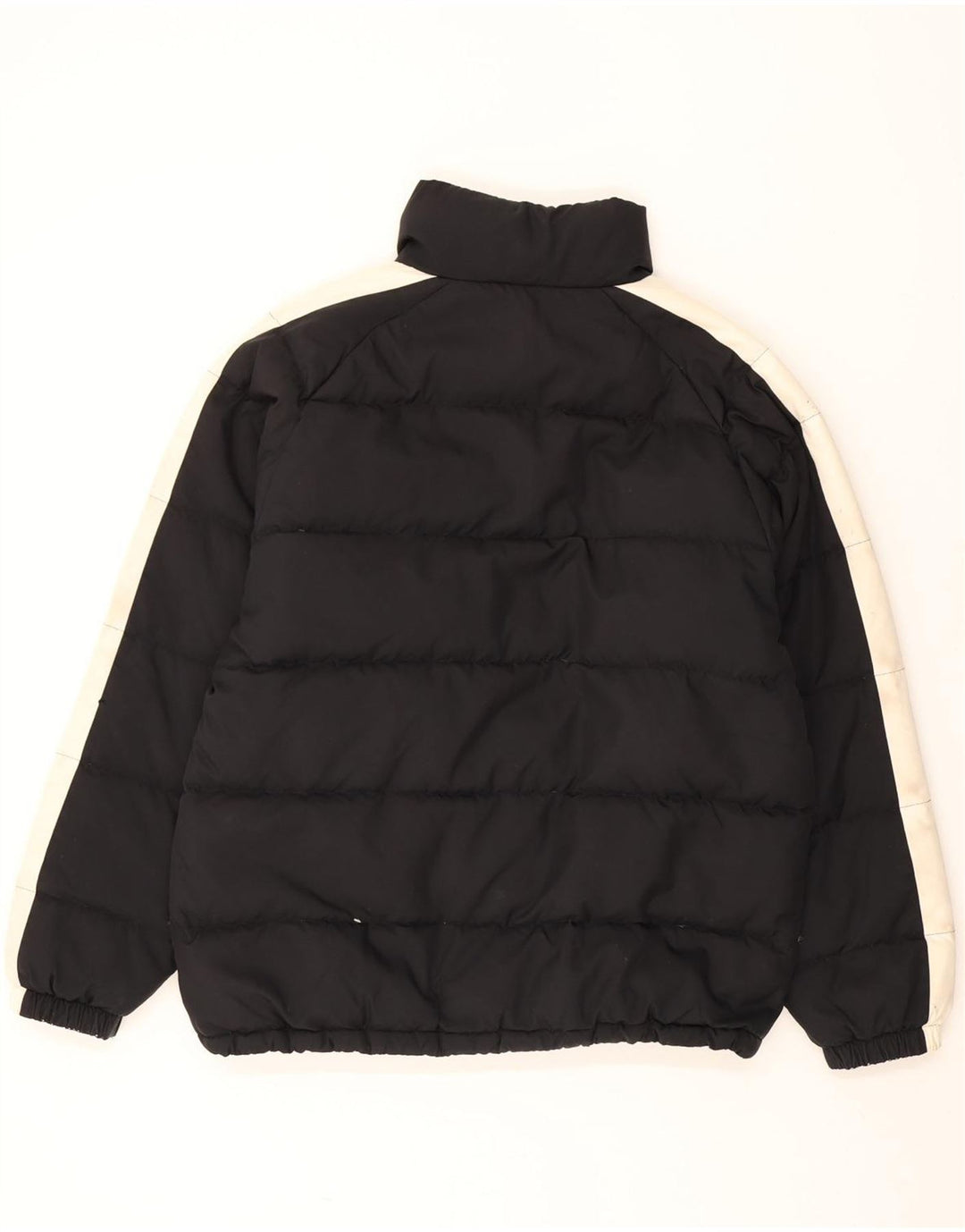 Fila Mens Padded Jacket IT 50 Large Black Colourblock Polyester