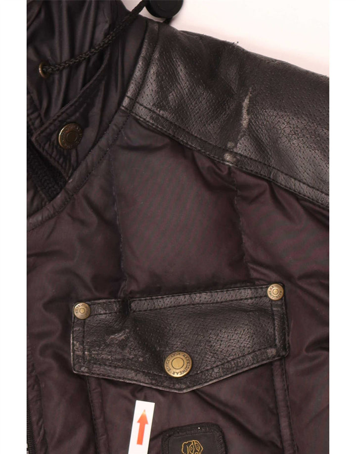 Refrigiwear Herre Cruz hættepolstret jakke UK 38 Medium Black Polyester