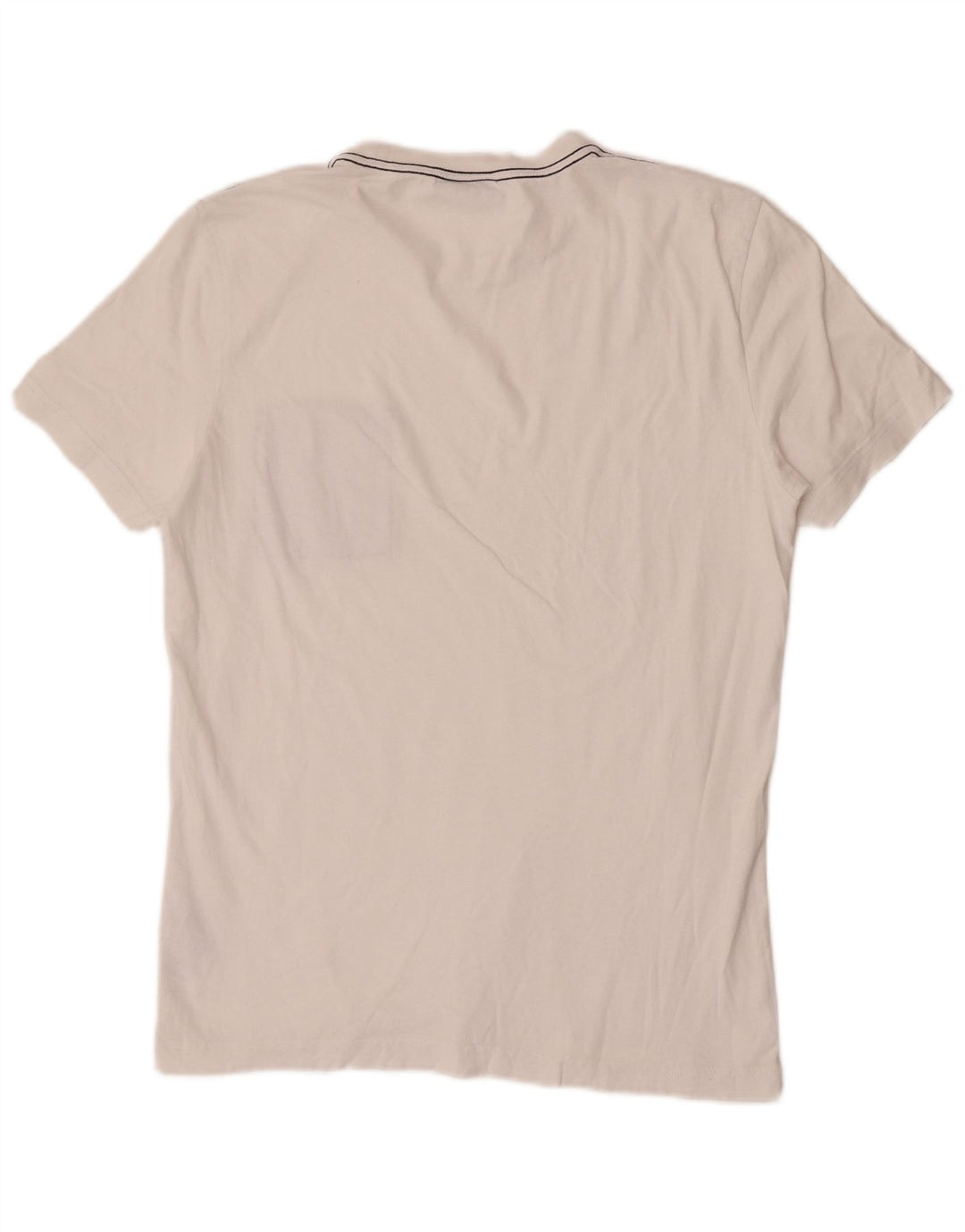 Calvin Klein Mens T-Shirt Top Small White Cotton