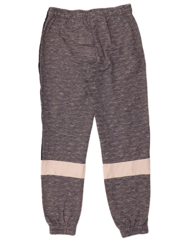 Puma Mens Graphic Tracksuit Trousers Joggers Medium Navy Blue Flecked