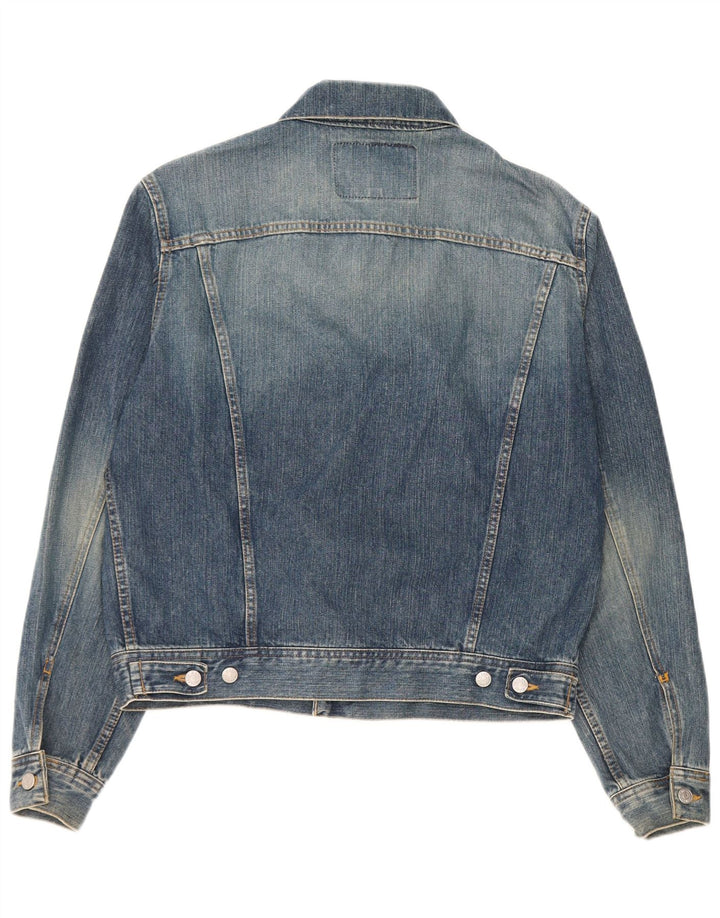 Giacca in denim da uomo High Lands UK 38 Cotone blu medio