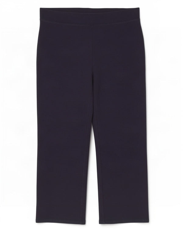 Marks & Spencer Womens Tracksuit Trousers UK 18 XL Navy Blue Cotton