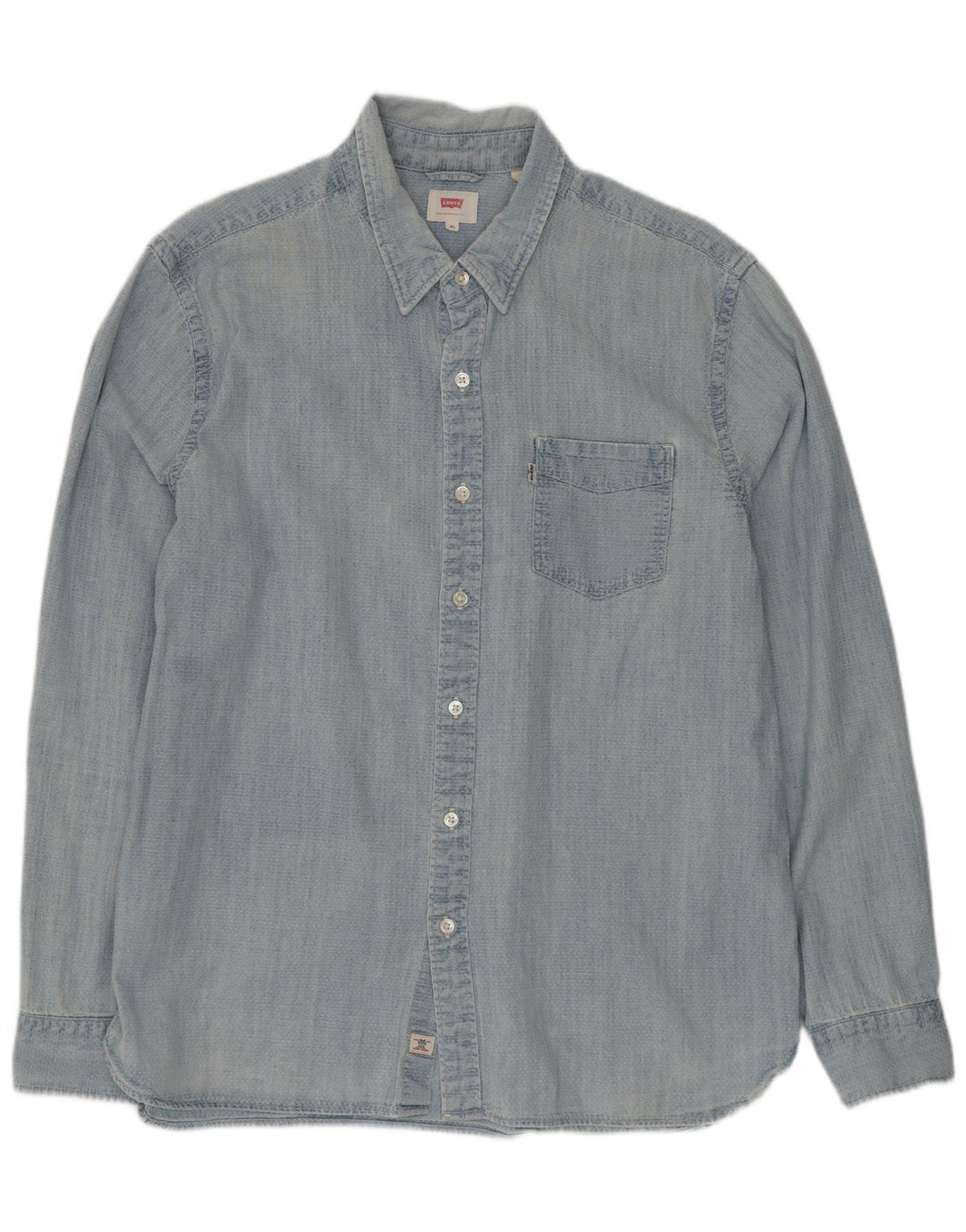 Camicia Levi's da uomo XL in cotone blu