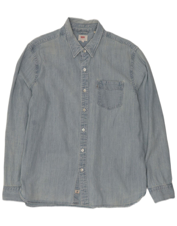 Levi's Chemise Homme XL Bleu Coton