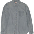 Levi's Herrenhemd XL, blaue Baumwolle