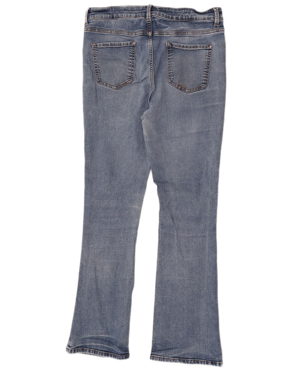 Marks & Spencer Damen The Eva Bootcut Jeans UK 16 Large W34 L30 Blau