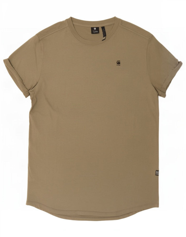 G-Star Herre T-Shirt Top Medium Khaki