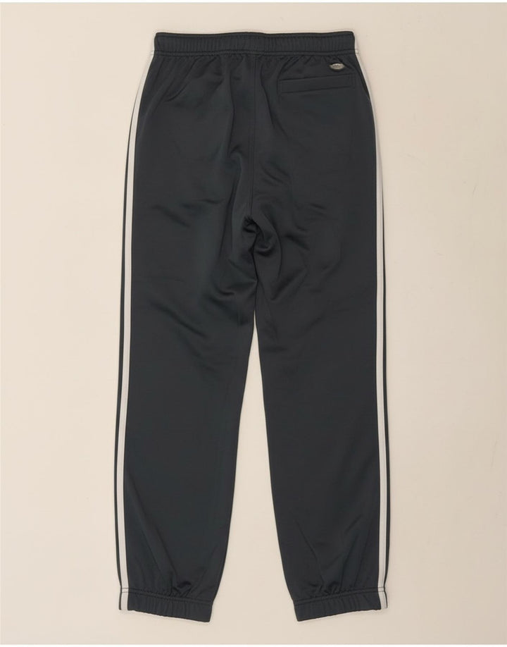 Adidas Boys Tracksuit Trousers Joggers 11-12 Years  Grey Polyester