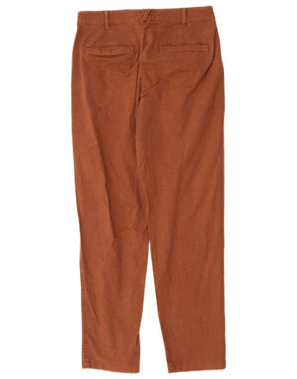 White Stuff Pantalones chinos ajustados para mujer UK 10 Small W30 L29 Algodón marrón