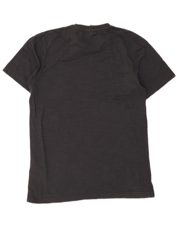 Ellesse Mens Graphic T-Shirt Top Medium Black Cotton