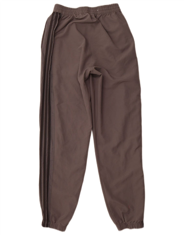 ADIDAS Womens Tracksuit Trousers Joggers UK 10 Small  Grey Polyester