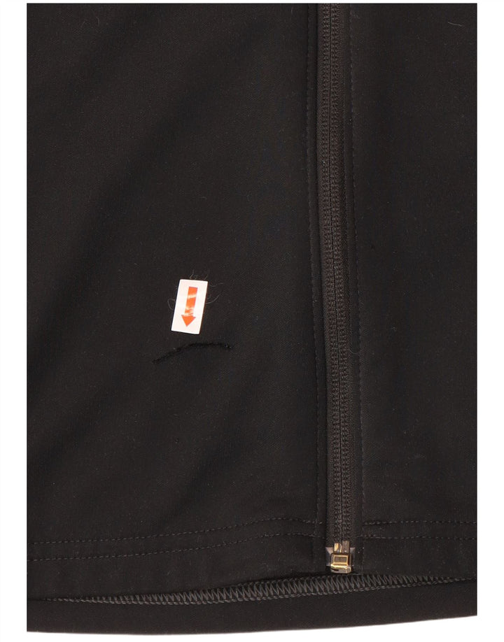 Nike Mens Dri Fit Tracksuit Top Jacket Small Black Polyester