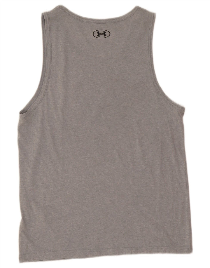 Under Armour Débardeur Graphic Homme Gris Moyen Coton
