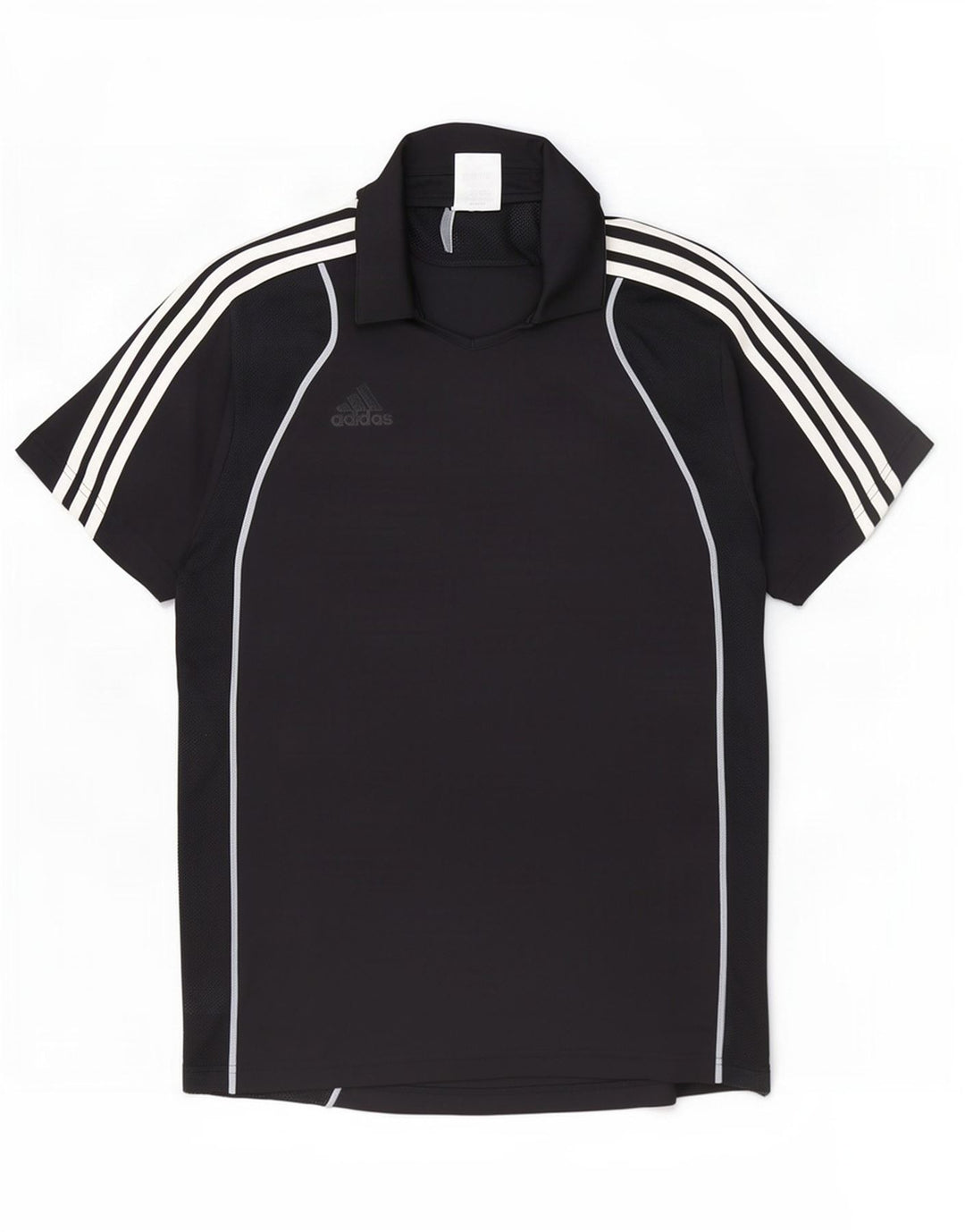 Adidas Mens Clima 365 Polo Shirt Grande Poliéster Preto