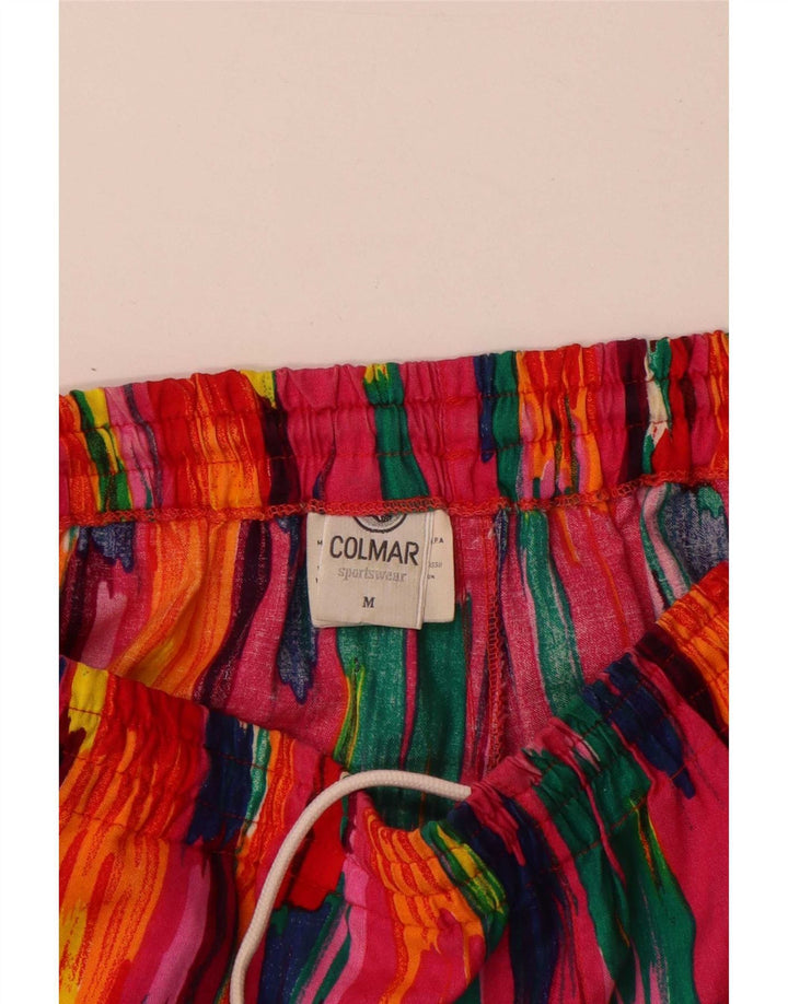 Colmar Womens Tapered Trousers Medium W30 L29 Multicoloured Ikat Cotton
