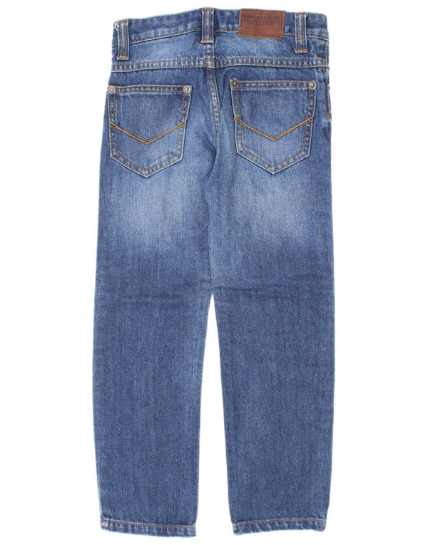 Timberland Boys Straight Jeans 5-6 år W22 L19 Blå Bomuld