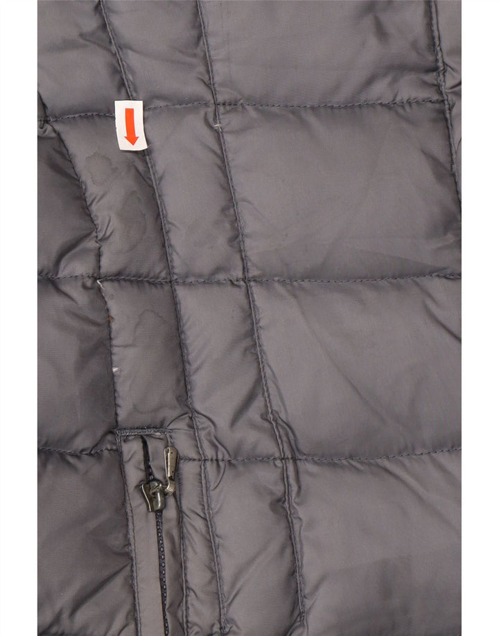 GUESS polstret frakke til kvinder UK 6 XS Grå polyester